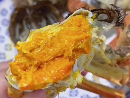 一家人去军山湖吃大闸蟹,不愧是江西最好的螃蟹,蟹大黄肥!#螃蟹🦀