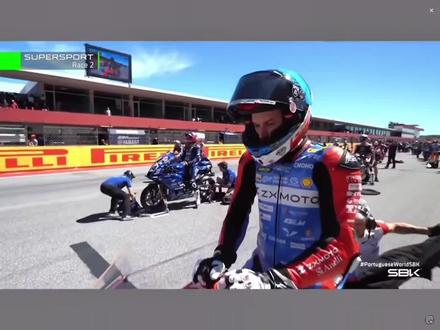 炸场,张雪机车820RR WSBK葡萄牙站,双冠!#张雪机车#张雪机车登顶WSBK #中国制造 #张雪820RR #国产机车崛起