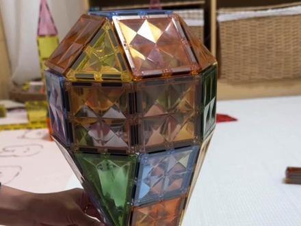 听说磁力片热气球很难拼,这个保姆级教程包教包会😃😃
#磁力片 #磁力片玩法 #磁力片教程