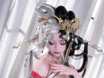 1分钟看完我10天手搓的cos 这次的扇套真是美到心坎里……叠纸你别太会做琳琅风了啊啊……#自制cos #cos教程 #自制cos服 #无限暖暖 #无限暖暖九色万相生