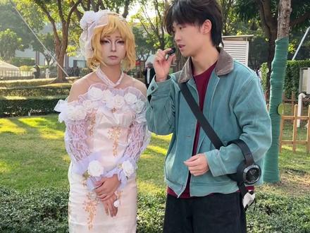 上一个人推荐一首歌给下一个人#抽象 #漫展 #ooc致歉 #街头采访