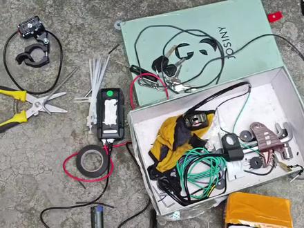 给摩托车升级灯光#赛科龙ra250 #摩托车