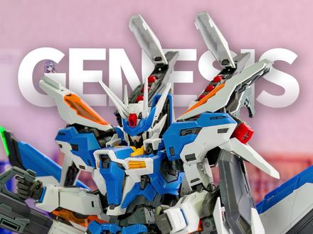 大家说说看他身上有多少模型的影子-无限维度创世 #模型制作 #胶娘 #拼装模型