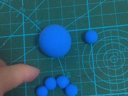 超轻粘土入门教学:小章鱼(一)