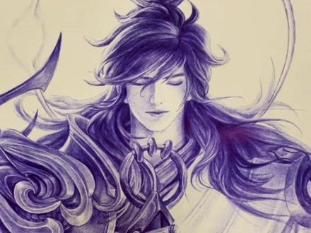 第九节卷轴|李信-一念神魔解锁✅人信熬几天夜可算赶出来了,但是!光信暗信绝对不能少!等我!!#王者 #手绘 #抖出我的艺术