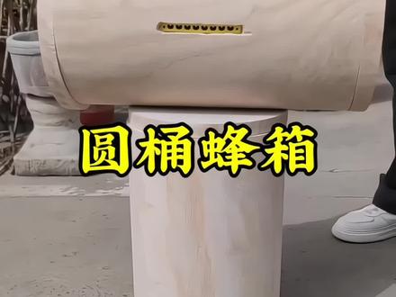 为什么越来越多的人喜欢用这种原木的圆筒蜂箱?因为它更加符合蜜蜂的自然生活习性,可以更好地保护蜜蜂。这个是我们家新款的八孔巢门原木圆筒蜂箱,它是免安装的一体式设计,收到货以后只需要简单处理就可以直接诱蜂养蜂了,非常适合土养中蜂的朋友去用哦!#圆桶养蜂 #圆桶蜂箱 #蜂箱 #土养中蜂 #农村养蜂人