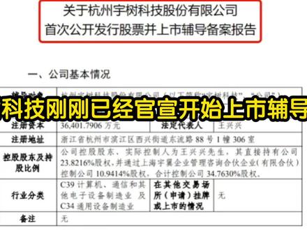 宇树机器人,快上市了!#股票