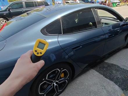 真不热?小米SU7晒了一天,车外57度车内33度,隔热首发测评! #小米汽车