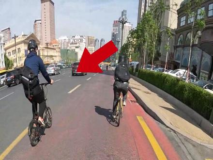 不要小瞧了折叠车 说不定他能轻松甩你几条街#骑行 #公路车 #喜德盛 #第一视角 #骑帅不骑快 #骑行vlog