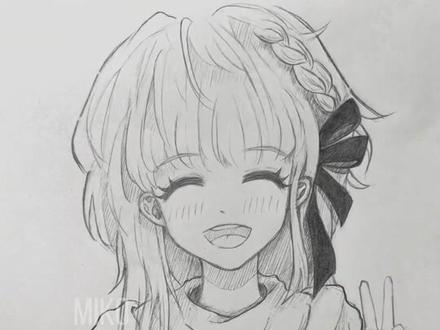 改画一个剪刀手甜妹
#改画 #改画系列 #画画#绘画#手绘#铅笔 #铅笔画