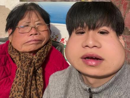 教奶奶说普通话的第二天#看图说话 #老年人说普通话