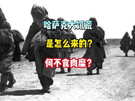 哈萨克大饥荒,是咋来的?