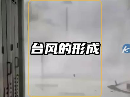 台风是这样形成的#科普一下 #3d动画 #台风 #杜苏芮 #知识创作人