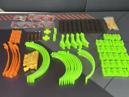 拼装摩托轨道基础拼装方法#飕狗摩托车