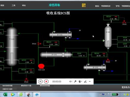 吸收解吸2、DCS东方仿真设备的认知 #吸收解吸 #DCS东方仿真 #设备 #诺义达教育