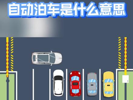 自动泊车是什么意思?#自动泊车 #汽车智能
