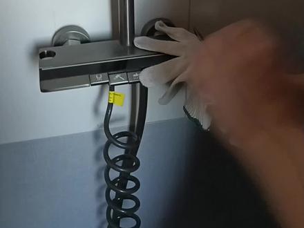 上门更换花洒阀芯
很简单 你 学会了吗##