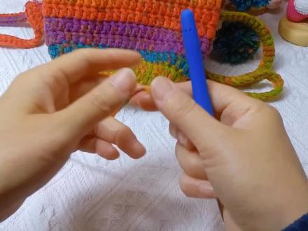 小怪兽包包教程二#爱生活爱编织 #教程