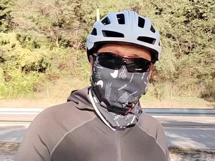 骑行时为啥要戴面罩?我喜欢这种骑行面罩#健身 #让骑行成为一种生活