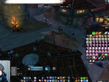 5分钟58升59级 #魔兽世界时光服上线 #魔兽世界怀旧服