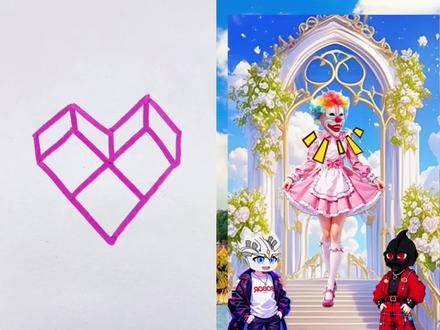 简笔画#一看就会 #你会了吗 #奥特曼打怪兽 @抖音小助手