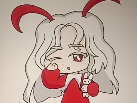 第四次画桃乐丝,不太紧张了#蛋仔派对#逃出惊魂夜#画渣日常#转校生桃乐丝