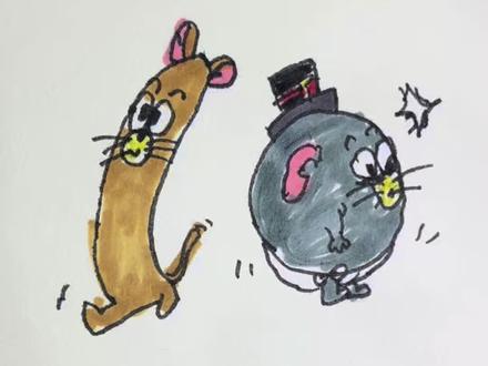 今天画汤姆猫和杰瑞 #猫和老鼠手绘 #汤姆猫 #杰瑞#猫和老鼠 #画画