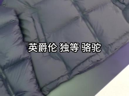 骆驼、独等、英爵伦三款羽绒服对比测评 #测评 #羽绒服 #开箱