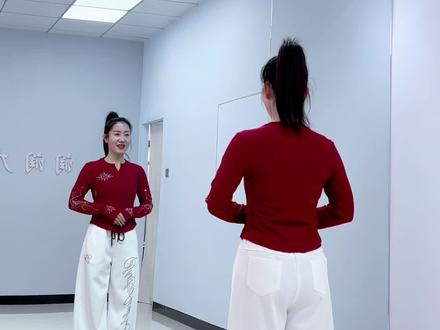 《见与不见我都会想你》背面口令分解#润润广场舞队 #见与不见我都会想你