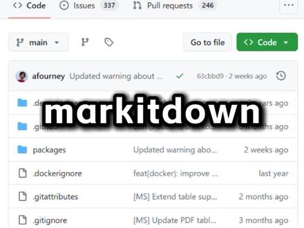文件一键转换成markdown格式 #AI #格式转换 #markdown #开源项目 #骋风算力