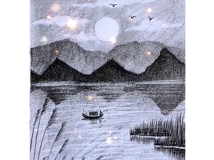 敢不敢试?1分钟让你乱涂乱画秒变像样作品#零基础学画画 #画画 #简笔画 #简单易学 #跟我一起学画画