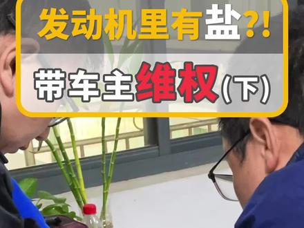 五菱宏光被恶意加“盐”导致发动机损坏,4S店的处理结果,你觉得怎么样?#每天一个用车知识 #汽车人共创计划 #汽车维修