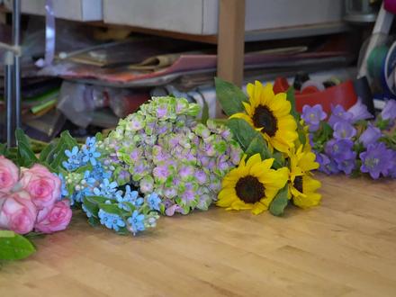 【大叔说花】鲜花花束/向日葵、风铃草、玫瑰/高考成功