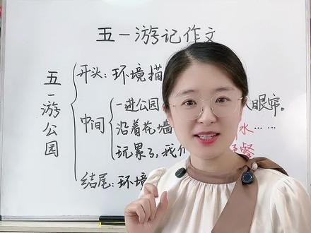 五一游记作文,这样写条理清晰,语言优美,会让你成为优秀范文。#五一 #写作