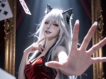 我要验牌,AI扑克牌特效#小云雀AI #小云雀爆款马上成片 #小云雀seedance #AI特效 #转场