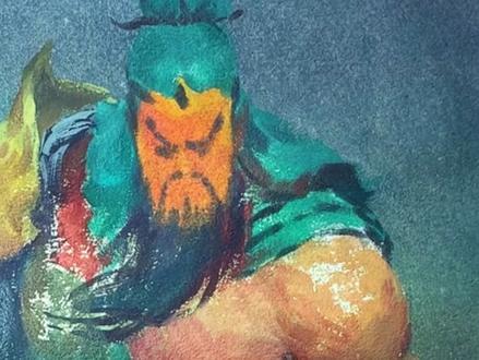 武财神关羽水彩人物教程讲解 #画画 #手绘 #水彩 #抖音年味艺术图鉴 #画个财神接好运