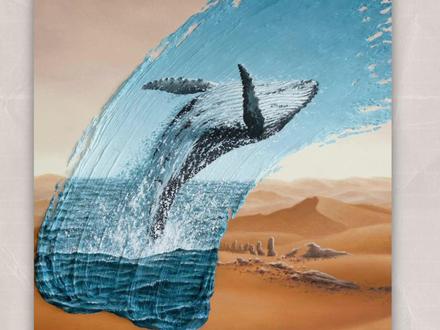 用白色颜料一笔刷下去,他亲手毁掉画? #艺术在抖音 #艺术 #创意 #画画 #脑洞大开 @抖音艺术