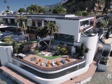 GTAMOD超豪华海景大别墅!资源+教程 #mod #模组 #别墅 #GTA