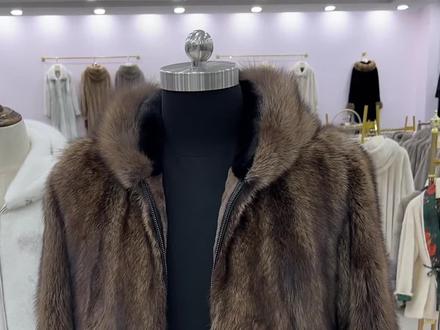 渔貂也分公貂母貂,毛针 细腻,颜色中等,衣服较为轻的为上品