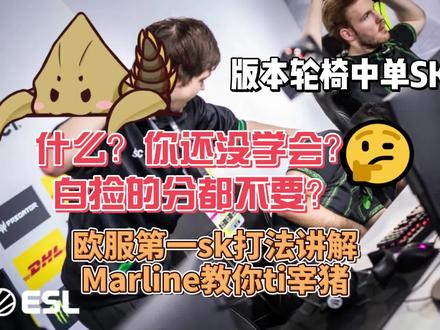 版本轮椅sk怎么玩?马琳绝活sk打法讲解