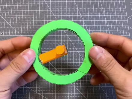 萝卜家族新成员~萝卜陀螺#手工diy #自制玩具 #亲子手工