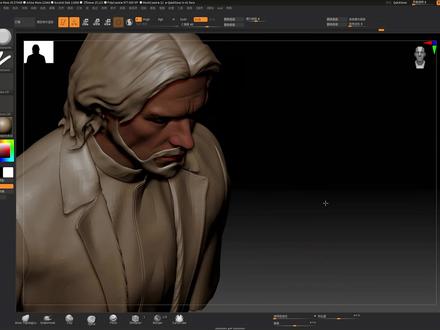 Zbrush图层使用方法#游塑学院 #游塑东哥训练营 #3D建模