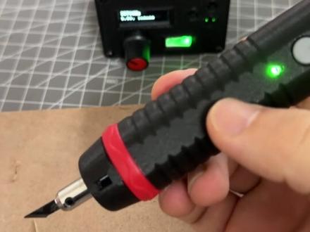 超声波切割刀切削木材#雕刻 #超声波 #手工