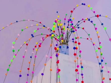 生活是枯燥的,快乐是自己给的,#diy手工 #烟花