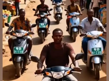 人没出国自己的电动车已经到了非洲