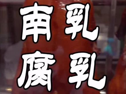 做广东烧鸭会用到南乳,你知道南乳和腐乳的区别吗?#美食 #抖音美食 #vlog美食记 #抖音小助手