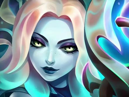 娜美神话幻想皮肤沉溺暗影皮肤测评