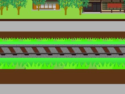 火车轨道脱轨了,工程车紧急修复 #动画制作 #创意制作 #火车动画