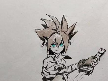 动漫人物安迷修绘画步骤#凹凸世界 #安迷修 #动漫#绘画