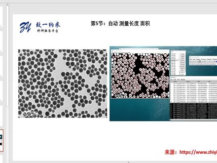 ImageJ软件如何自动测量长度面积